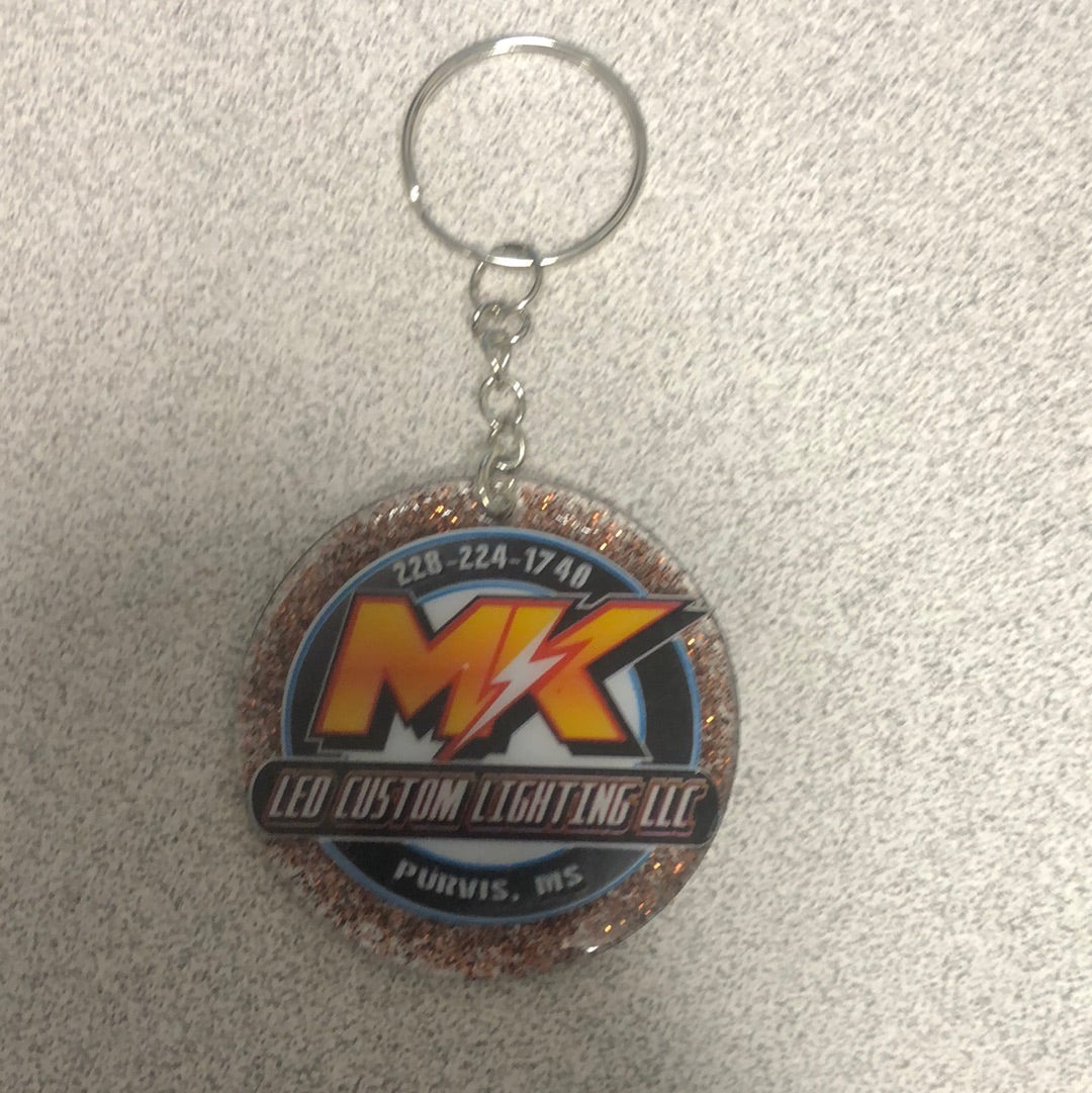 Glitter Keychain – MK Led Custom Lighting